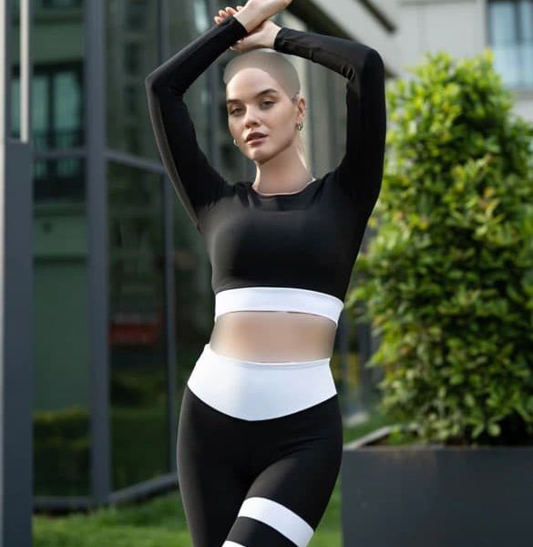 کراپ استین بلند لیسمینا (340) 130040