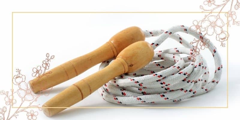 طناب ورزشی ساده و کشی