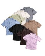 تیشرت تمام زیپ 130145 - Image 5