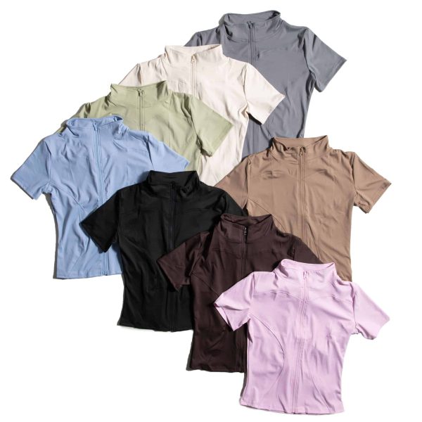 تیشرت تمام زیپ 130145